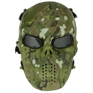 Original <strong>Python</strong> <strong>Pattern</strong> Series M06 Iron-Blooded Skull Cycling Mask Horror Riding Chief Design - Product Image 3