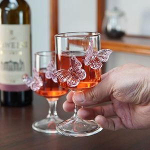 Décanteur papillon en verre à couvercle tropical résistant au froid Design moderne <span class=keywords><strong>Distributeur</strong></span> de vin multifonctionnel créatif Original - Product Image 4