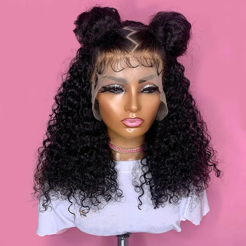 Wholesale Lace Front Pixie Wigs Human Hair For Black Women Hot Beauty Brazilian Short Bob Pixie Cut Lace Wig With Bang