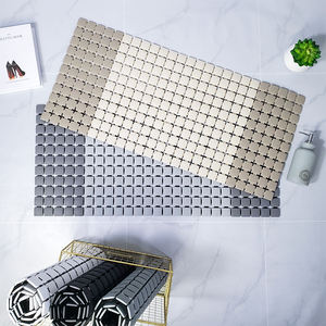 <span class=keywords><strong>Tapis</strong></span> de bain en TPE noir <span class=keywords><strong>antidérapant</strong></span>, <span class=keywords><strong>pour</strong></span> baignoire et salle de bain, avec ventouses, <span class=keywords><strong>tapis</strong></span> de bain - Product Image 6