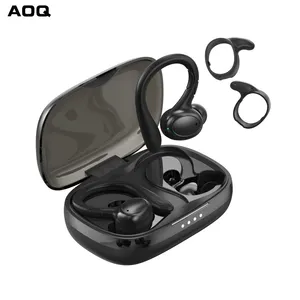 2022 Amz Earbud Mini Portabel I23, Headset Kontrol Sentuh Stereo Bass HiFi Headphone Nirkabel BT5.1