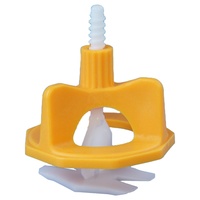 Système de nivellement de carreaux en plastique série S 2024 – Prix abordable, réutilisable, entretoises auto-nivelantes, outil Spin Doctor