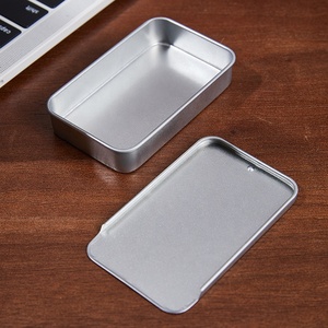 OEM Tùy chỉnh hình chữ nhật trượt Top <span class=keywords><strong>tin</strong></span> hộp vuông nhỏ kim loại <span class=keywords><strong>tin</strong></span> cho Mint kẹo Lip Balm nước Hoa Nến đóng gói & Craft sử dụng - Product Image 5