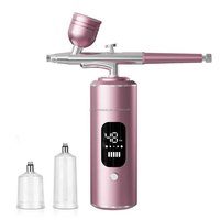 Vaporizador Facial Portátil Nano, Pulverizador de Niebla, Aerógrafo para Cuidado Facial, Pistola de Pulverización para Belleza, Tinte de Cabello, Tatuajes, Arte de Uñas