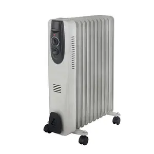 ZCHOMY Oil Filled Radiator Electric Room Heater Portable Oil Heater Thermostat Portable Space Heater