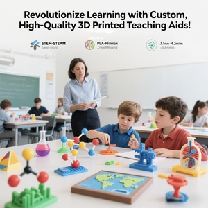 Mô hình giáo dục in 3D tùy chỉnh số lượng lớn | giải phẫu, địa lý, công cụ toán học | tài nguyên giáo viên | Bộ dụng cụ gốc lớp học - Product Image 2