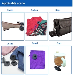 HR-TENDA HR-HT001 nhựa từ Mini Vuông <span class=keywords><strong>EAS</strong></span> RF cứng tag cửa hàng quần áo nhãn an ninh từ Quảng Đông - Product Image 5