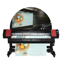 Zoomjet Bas Prix 1.8m 6ft Imprimante à solvant écologique grand format XP600 I3200 DX5 pour l'impression flexible de bannière en vinyle