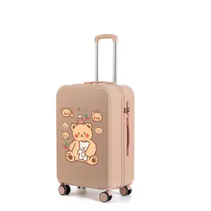 2023 Детский чемодан на колесиках, сумка для путешествий, багаж с кодовым замком, Спиннер, переносной чемодан, легкий чемодан