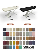 Table de massage japonaise haut de gamme pour spa capillaire avec trou pour le lavage des cheveux, lit de massage moderne en bois massif pour salon de beauté