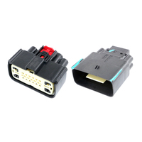MEJOR tipos magnéticos Terminal de cable Otro fabricante Coche Molex Quick 16 Pin Plug Power F Crimp PV ABC Cable Conector impermeable