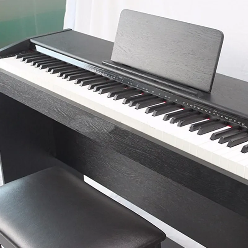 Huasheng Populaire Hoge Kwaliteit Digitale Piano 88 Standaard Hamer Actie Toetsinstrumenten Muzikale Piano Rechtop Met Kruk