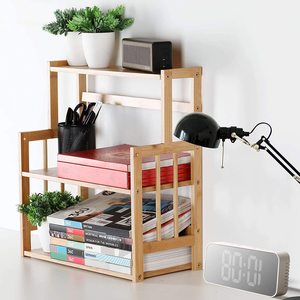HYNAWIN 3-Tier di bambù portaspezie da <span class=keywords><strong>cucina</strong></span> Organizer con scaffali di stoccaggio regolabili in piedi mensola della <span class=keywords><strong>dispensa</strong></span> - Product Image 3