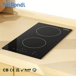 Kinh tế kép gốm Bảng điều chỉnh Bếp điện đôi Burner hồng ngoại HOB thép không gỉ được xây dựng trong cảm ứng HOB hộ gia đình khách sạn - Product Image 1