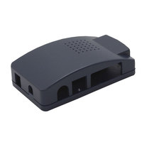 Boîtier électronique de convertisseur vidéo AV vers VGA Boîtier OEM personnalisé en plastique ABS Boîtier de convertisseur vidéo en circuit fermé