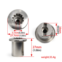 Accouplements en acier inoxydable pour mélangeurs, accessoires pour mélangeurs, pièces pour mélangeurs, pièces pour centrifugeuses, haute qualité, vente en gros