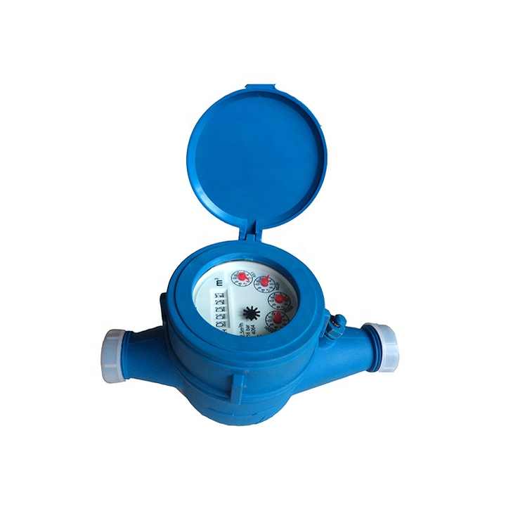 plastic nylon body Multi-jet vane wheel dry-dial cold(hot) water meter