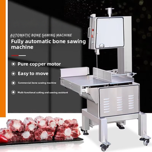 เครื่องเลื่อยกระดูกสแตนเลสเกรดอาหาร อุปกรณ์แปรรูปเนื้อสัตว์สำหรับเนื้อวัวและเนื้อหมู - Product Image 2