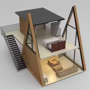 Shell Jungle Ireland: Design Moderno per Camera da Letto, <span class=keywords><strong>Casa</strong></span> Prefabbricata Moderna con 3 Stanze per 1800 Piedi Quadrati - Product Image 3