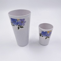 Meilleur Choix : Gobelet Incassable en Mélamine – Durable, Réutilisable, Sûr pour les Aliments – Tasse Moderne en Plastique pour la Maison et le Bureau