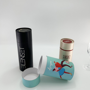 Cajas de jabón de bomba de baño reciclables y desechables personalizadas, contenedor de tubo de papel hecho a mano con tapa mate, embalaje de vaporizador de Ducha - Product Image 6