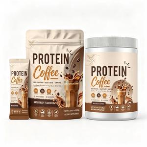 Bebida de Recuperación Post-Entrenamiento con Proteína Premium OEM, Colágeno, Aceite MCT y Prebióticos - Sabor Caramelo - Product Image 1
