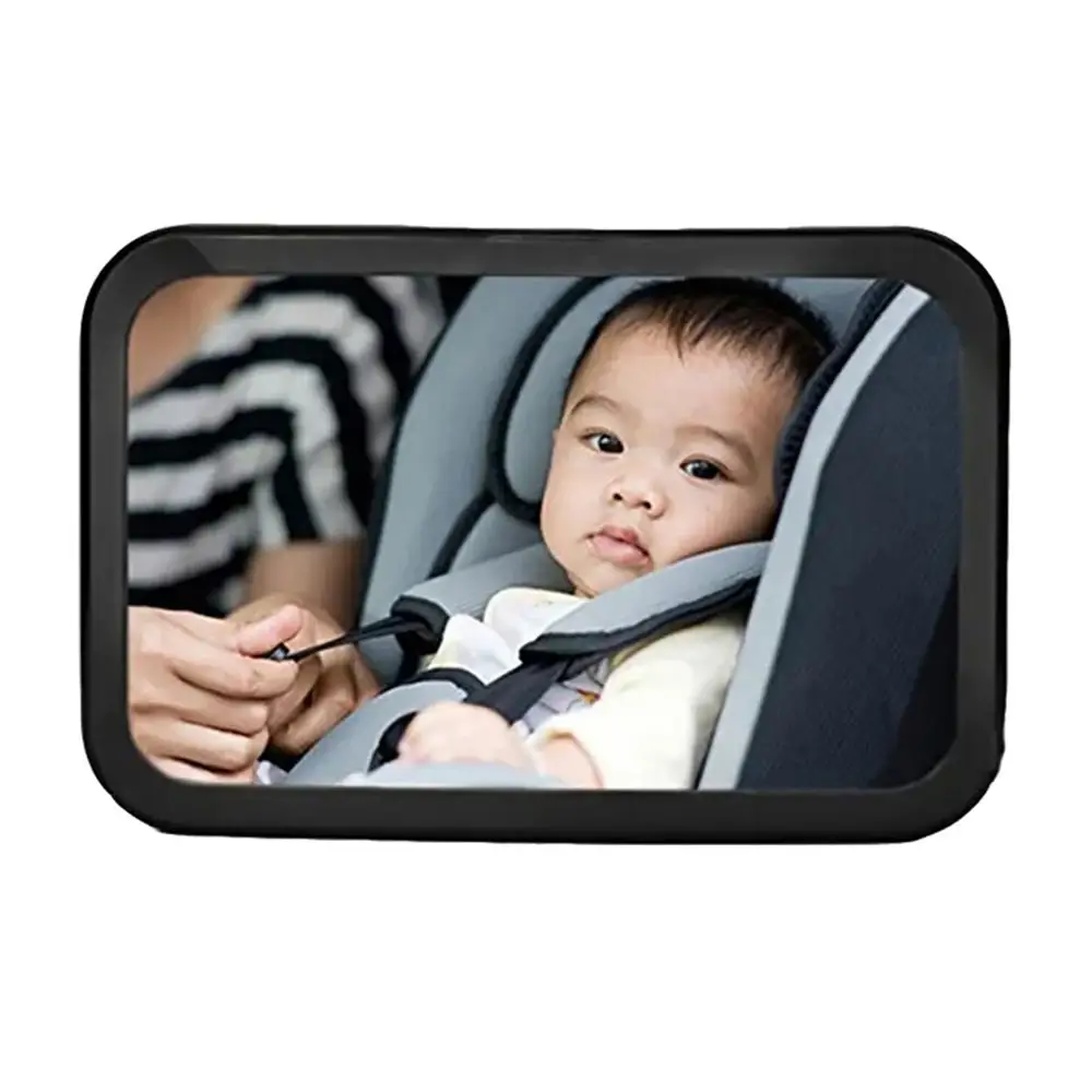 SUNNUO Segurança Espelho Convexo Acrílico Infantil Espelho Rear Facing Back Seat Baby Car Espelho