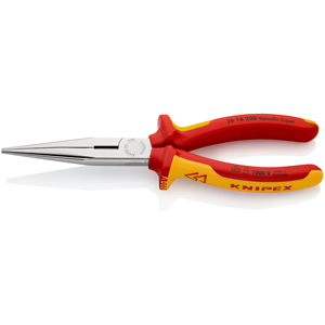 Alicates de Punta Larga Knipex 26 16 200 Vanadin Super 1000 V Aislados - Product Image 1