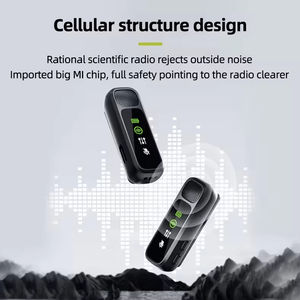 Mikrofon Mini Nirkabel 2.4GHz Peredam Kebisingan Omnidirectional Lavalier Ringan Portabel untuk Rekaman Wawancara - Product Image 3