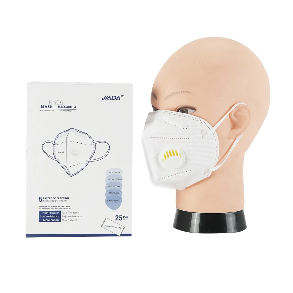 Kn95 Protection Kn95 Mask Dust Mask With Breathing Valve