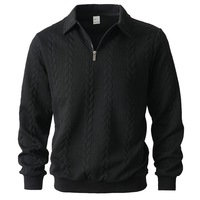 Pull tendance pour homme à motif araignée, pull ajouré, pull ample à manches longues, jersey tricoté, col rond, chemise tricotée