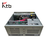 Computadora Industrial de Montaje en Rack KTB 4U de 19 Pulgadas, 14 Ranuras, Compatible con Ranuras ISA 14*ISA, I3/I5/I7 de 4.ª Generación, en Existencia