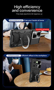 Fundas Magnéticas Flexibles con Anillo de Soporte para Teléfonos Móviles Tecno Camon 50 40 30 20 19 18 <span class=keywords><strong>Pro</strong></span> Premier Ultra 5G, Cubierta Delgada Antigolpes - Product Image 5