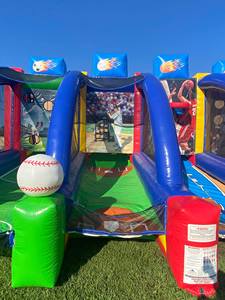 <span class=keywords><strong>Jeux</strong></span> de ballon gonflables 4 en 1, jeu de football gonflable, jeu de baseball gonflable <span class=keywords><strong>avec</strong></span> souffleur pour enfants et adultes - Product Image 3