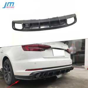 In Fibra di carbonio Paraurti Posteriore Lip Diffusore Spoiler Splitter Grembiuli Per <span class=keywords><strong>Audi</strong></span> <span class=keywords><strong>A4</strong></span> <span class=keywords><strong>Sline</strong></span> S4 B9 2017 2018 Car Styling - Product Image 1