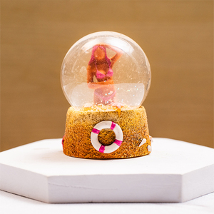 Tùy Chỉnh Thiết Kế DIY 3D Mô Hình Lâu Đài Sang Trọng Thu Nhỏ Âm Nhạc Hộp Quả Cầu Tuyết Phong Cách Linh Vật Cho Máy Tính Để Bàn Trang Trí - Product Image 2