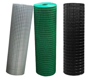 Clôture de sécurité en treillis soudé en acier galvanisé, revêtement PVC, usage agricole, tissage simple, découpe/soudure/pliage - Product Image 3