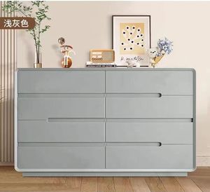 Tiroir coffre en bois massif de Style nordique de haute qualité 3/4/5/6/8/10 tiroirs d'armoire de rangement en bois - Product Image 5