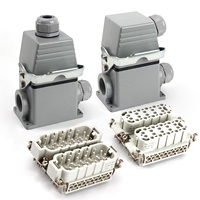 Ensemble complet BYLJQ HE032 HE036 HE040 Connecteur robuste mâle-femelle Prise multi-circuits Connexion industrielle