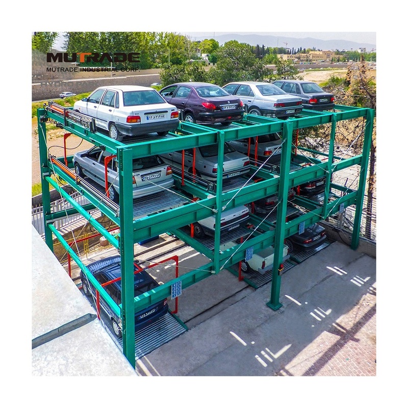 Smart Parking Lift and Slide Car