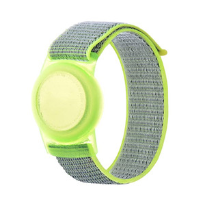 2 packs de bracelets pour enfants pour <span class=keywords><strong>AirTag</strong></span>, étui de protection en nylon pour <span class=keywords><strong>Apple</strong></span> <span class=keywords><strong>AirTag</strong></span>, bracelet réglable anti-perte. - Product Image 6