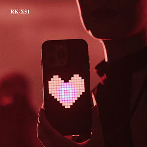 UNLOV nuova custodia <span class=keywords><strong>per</strong></span> <span class=keywords><strong>telefono</strong></span> con luce a LED con modalità ritmo musicale che cambia in modo libero <span class=keywords><strong>foto</strong></span> <span class=keywords><strong>per</strong></span> Karaoke e musica Party e Dance - Product Image 5