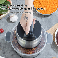 Couvercle déchiqueteuse couteau boeuf processeur capacité de cuisson Sonifer allemand pour broyeurs frais petit 3000w 2l électrique hachoir à viande hachoir