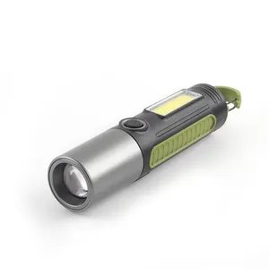 All'ingrosso lumen alta zoomabile Laser stoppino LED torcia elettrica tipo C ricaricabili da campeggio esterno produttore di luci da campeggio