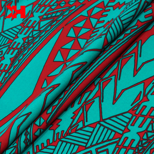 Échantillon Gratuit : Tissu Tropical Imprimé Motif Polynésien pour Robe - Product Image 4