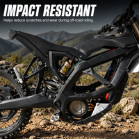 Kit de protection de cadre Surron Ultra Bee, panneaux de carrosserie en plastique PP, kit de carénage de remplacement pour motocross électrique tout-terrain
