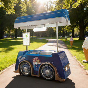 Tricycle électrique 2025 pour la vente de glaces, de nourriture, de snacks, de café à emporter, chariot de vente de sucettes glacées - Product Image 5