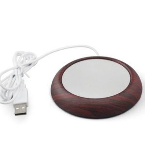 Posavasos Calentador de Bebidas Portátil, Multicolor, con Diseño de Madera, para Mantener Bebidas Calientes, para Hogar, Oficina y Cocina - Product Image 6