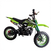 Motocicleta Todoterreno Popular de 49cc y 2 Tiempos para Niños, Motocross de 2 Ruedas