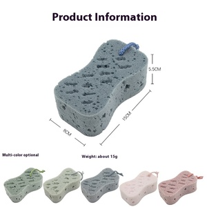 Mềm Dày Bọt Tắm Bọt Biển Cho Người Lớn Đầy Màu Sắc Hoa Cọ Ngạo Pad Với Dây Buộc Tắm Phụ Kiện Cho Nam Giới Và Phụ Nữ - Product Image 3